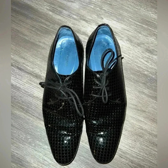 Maceoo Black Dress Shoes - Picture 3 of 5